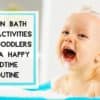 bathtime activities for toddlers