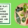 leaf activities preschool learning