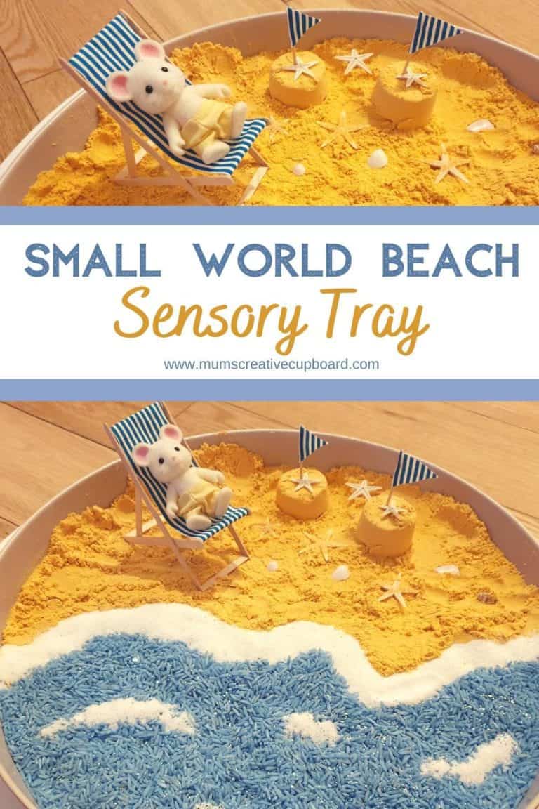 Small World Beach Sensory Tray