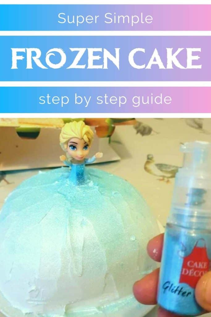 Easy Elsa Cake for toddlers