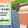 DIY Toddler Car Wash