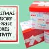 Christmas Sensory bins toddlers
