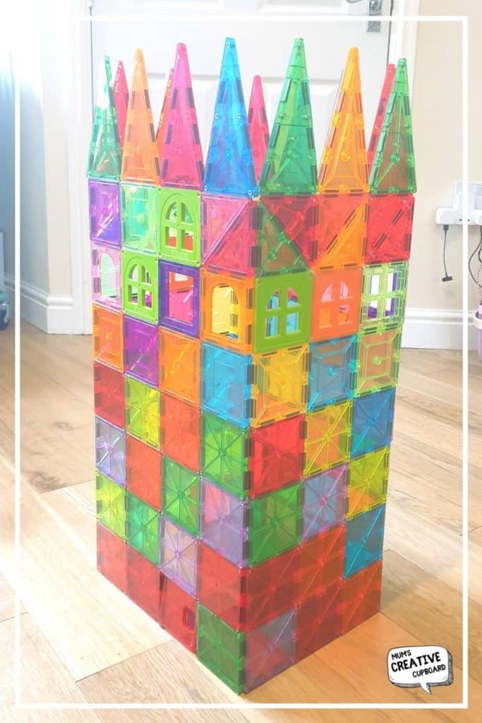 building towers with toddlers