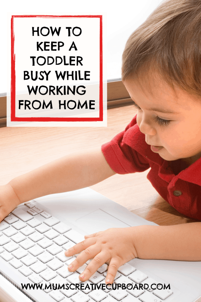 struggling to work from home with toddler