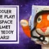 space helmet craft for teddy bears